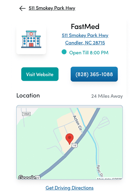 Step 3: Book online, Call, or Walk-in for care